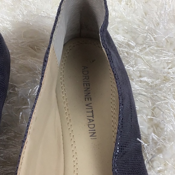 Blue Adrienne Vittadini Flats - Picture 3 of 6